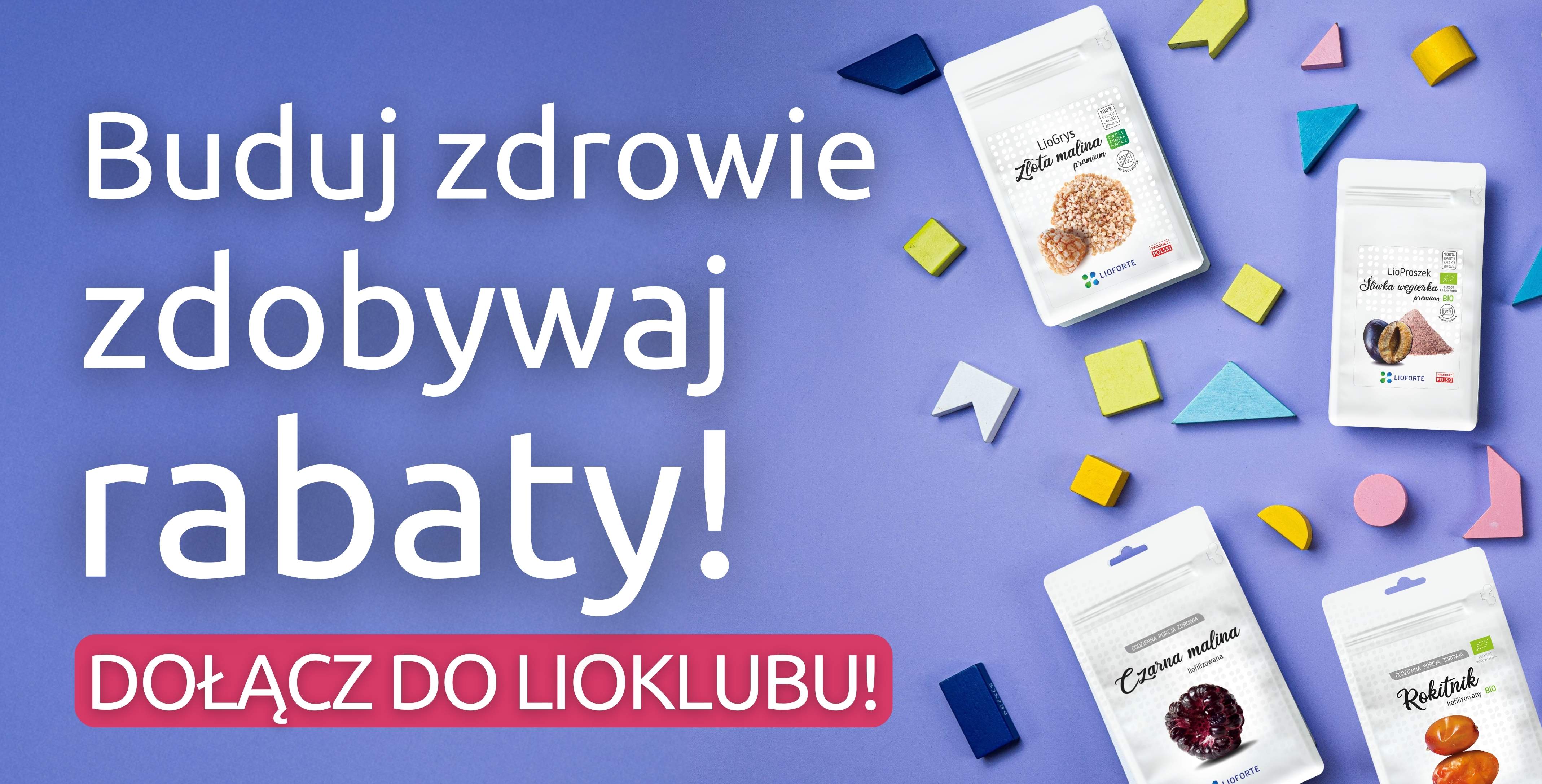 LioKlub - Buduj zdrowie i zdobywaj rabaty!